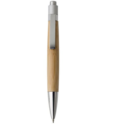 Gewölbte Bambus-Kugelschreiber - Bild 2